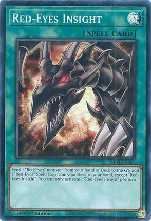 Red-Eyes Insight [RA03-EN061] Super Rare 1st Edition