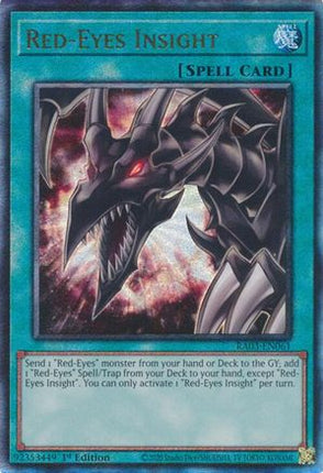 Red-Eyes Insight (PUR) (Prismatic Ultimate Rare) [RA03-EN061] 1st Edition