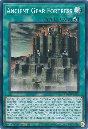 Ancient Gear Fortress [RA03-EN062] Super Rare 1st Edition
