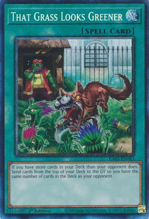 That Grass Looks Greener  [RA03-EN063] Collector's Rare 1st Edition