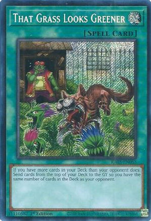 That Grass Looks Greener  [RA03-EN063] Secret Rare 1st Edition