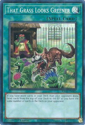 That Grass Looks Greener [RA03-EN063] Super Rare 1st Edition