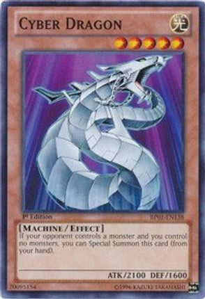 Cyber Dragon (Common / Short Print) [BP01-EN138] 1st Edition