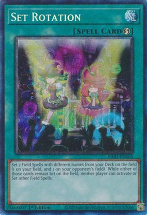 Set Rotation  [RA03-EN065] Collector's Rare 1st Edition