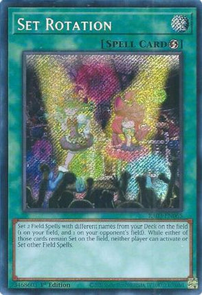 Set Rotation  [RA03-EN065] Secret Rare 1st Edition