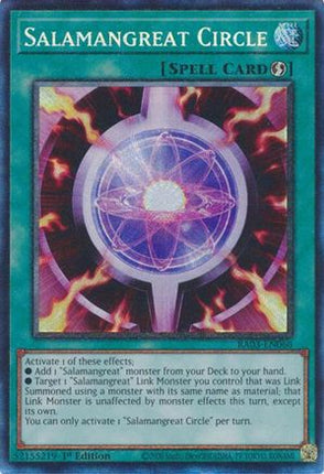Salamangreat Circle  [RA03-EN066] Collector's Rare 1st Edition
