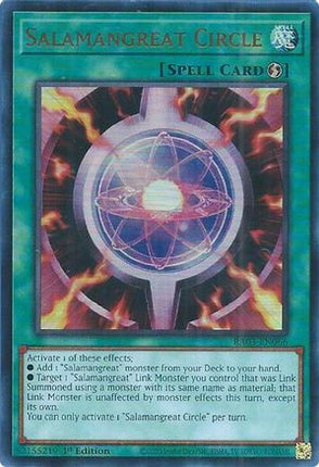 Salamangreat Circle  [RA03-EN066] Ultra Rare 1st Edition