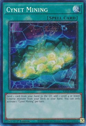 Cynet Mining  [RA03-EN067] Collector's Rare 1st Edition