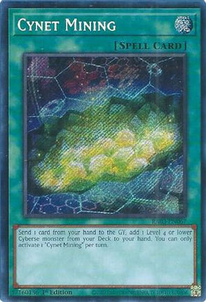 Cynet Mining  [RA03-EN067] Secret Rare 1st Edition