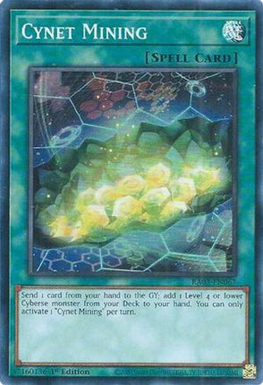 Cynet Mining [RA03-EN067] Super Rare 1st Edition
