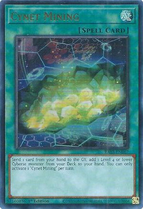 Cynet Mining  [RA03-EN067] Ultra Rare 1st Edition