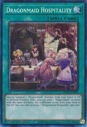 Dragonmaid Hospitality  [RA03-EN068] Collector's Rare 1st Edition