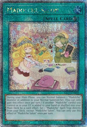 Madolche Salon  [RA03-EN069] Quarter Century Secret Rare 1st Edition