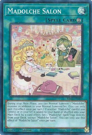 Madolche Salon [RA03-EN069] Super Rare 1st Edition