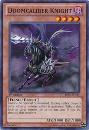 Doomcaliber Knight (Common / Short Print) [BP01-EN141] Unlimited