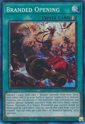Branded Opening  [RA03-EN070] Collector's Rare 1st Edition