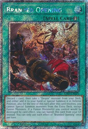 Branded Opening  [RA03-EN070] Platinum Secret Rare 1st Edition