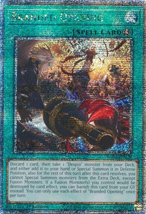 Branded Opening  [RA03-EN070] Quarter Century Secret Rare 1st Edition
