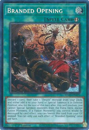 Branded Opening  [RA03-EN070] Secret Rare 1st Edition
