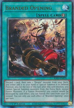 Branded Opening  [RA03-EN070] Ultimate Rare 1st Edition