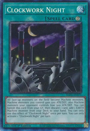 Clockwork Night  [RA03-EN071] Collector's Rare 1st Edition
