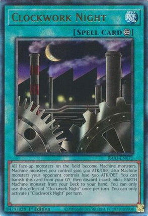Clockwork Night  [RA03-EN071] Ultimate Rare 1st Edition
