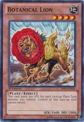 Botanical Lion (Common / Short Print) [BP01-EN145] 1st Edition