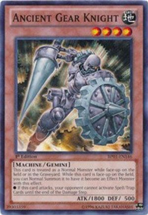 Ancient Gear Knight (Common / Short Print) [BP01-EN146] Unlimited