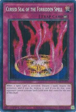 Cursed Seal of the Forbidden Spell  [RA03-EN076] Secret Rare 1st Edition