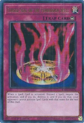 Cursed Seal of the Forbidden Spell  [RA03-EN076] Ultra Rare 1st Edition