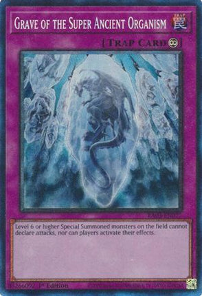 Grave of the Super Ancient Organism  [RA03-EN077] Collector's Rare 1st Edition