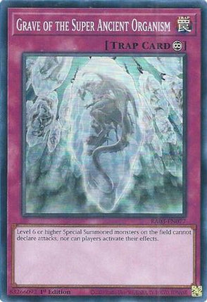 Grave of the Super Ancient Organism [RA03-EN077] Super Rare 1st Edition