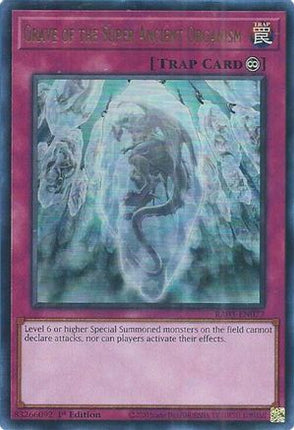 Grave of the Super Ancient Organism  [RA03-EN077] Ultra Rare 1st Edition
