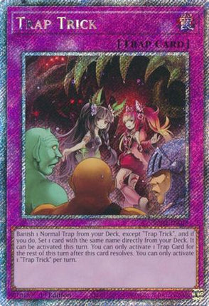 Trap Trick  [RA03-EN078] Platinum Secret Rare 1st Edition