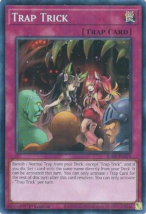 Trap Trick [RA03-EN078] Super Rare 1st Edition