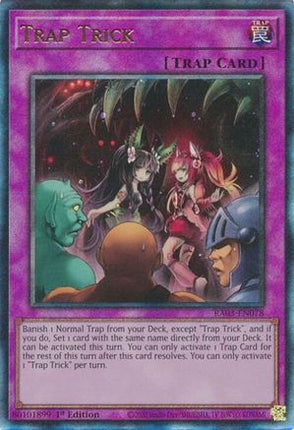 Trap Trick  [RA03-EN078] Ultimate Rare 1st Edition