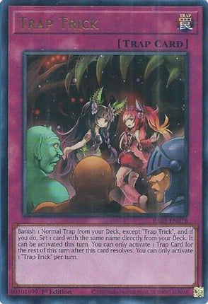 Trap Trick  [RA03-EN078] Ultra Rare 1st Edition