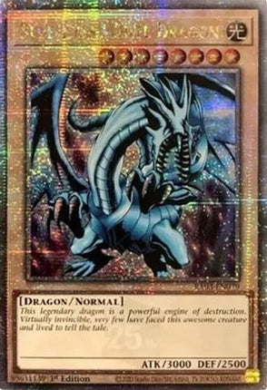 Blue-Eyes White Dragon  [RA03-EN079] Quarter Century Secret Rare 1st Edition