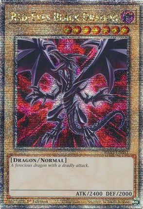Red-Eyes Black Dragon (Quarter Century Secret Rare)  [RA03-EN081] 1st Edition