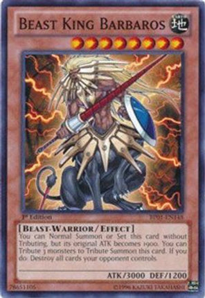 Beast King Barbaros (Common / Short Print) [BP01-EN148] Unlimited