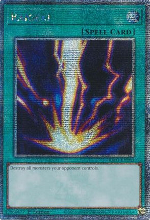 Raigeki  [RA03-EN083] Quarter Century Secret Rare 1st Edition