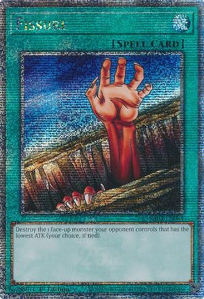 Fissure  [RA03-EN084] Quarter Century Secret Rare 1st Edition