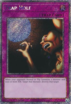 Trap Hole  [RA03-EN085] Platinum Secret Rare 1st Edition