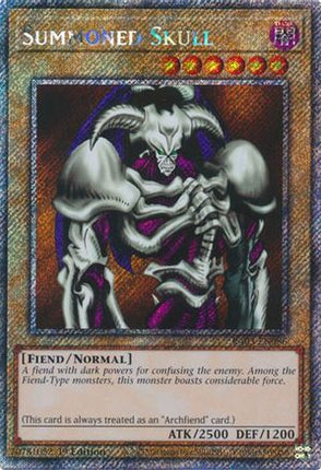 Summoned Skull  [RA03-EN086] Platinum Secret Rare 1st Edition