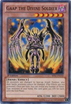 Gaap the Divine Soldier (Common / Short Print) [BP01-EN150] 1st Edition