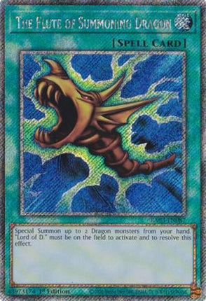 The Flute of Summoning Dragon  [RA03-EN087] Platinum Secret Rare 1st Edition
