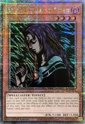 Witch of the Black Forest  [RA03-EN091] Quarter Century Secret Rare 1st Edition