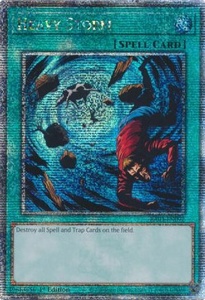 Heavy Storm  [RA03-EN092] Quarter Century Secret Rare 1st Edition