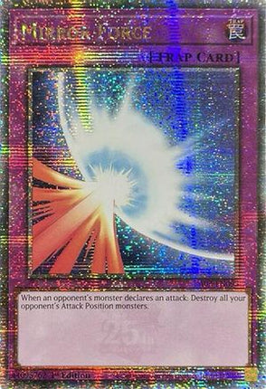 Mirror Force  [RA03-EN093] Quarter Century Secret Rare 1st Edition