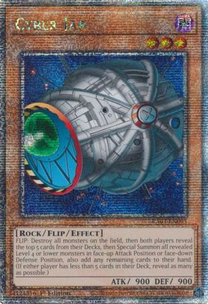 Cyber Jar  [RA03-EN095] Quarter Century Secret Rare 1st Edition